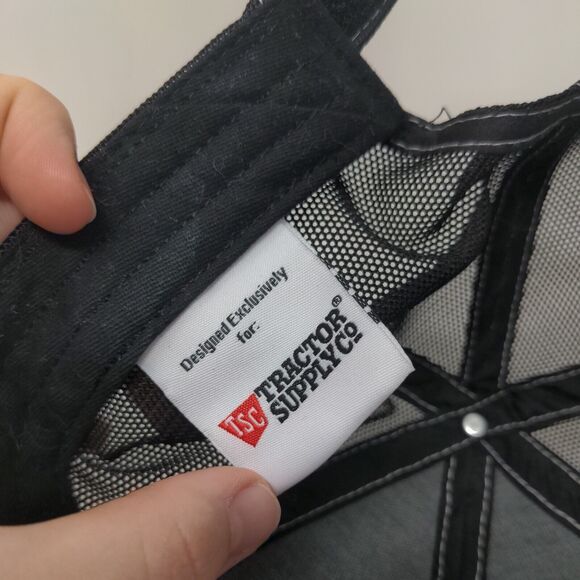 2000 Tractor Supply Co. Strapback Trucker Hat Multicolor One Size Mesh Back - Picture 7 of 8